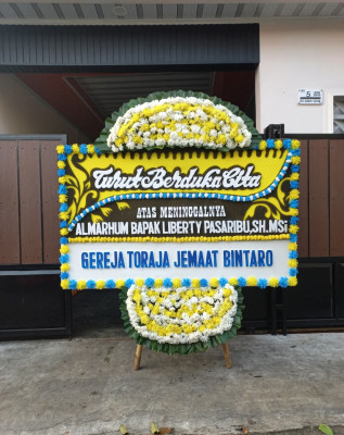 Papan Bunga Duka di Jalaksana
