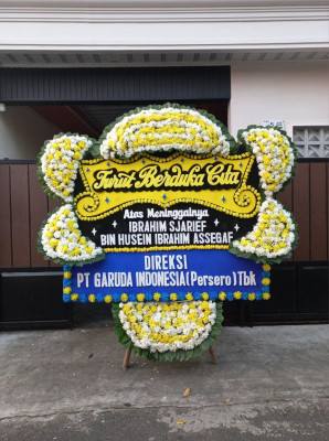 Papan Bunga Duka di Jalaksana